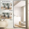 Koonmi Koonmi Large Mirror Full Length 34"x76", Floor Body Mirror