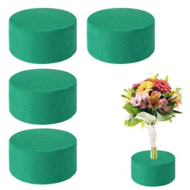 4 Stück Blumensteckschaum,Steckschaum Für Blumen,Steckmasse Für Kunstblumen,Steckschaum,Steckmasse Für Steckmasse Blumenarrangements Floristenschaumstoffzubehör Für Hochzeitsgangblumen-Partydekoration