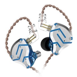 CCA KZ ZS10 PRO X In-Ear Monitors Upgrade Version 4BA+1DD 5 Driver IEM Headphones HiFi Metal Wired Earphones (No Microphone, Black)
