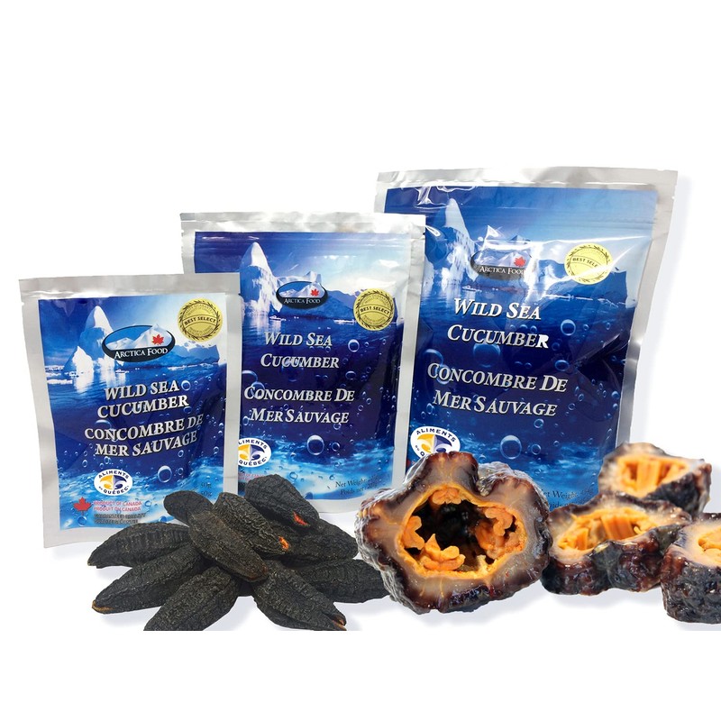 Arctica Food Canadian Dried Wild Sea Cucumber - 0 Trans