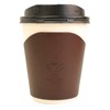 Japanese Stationery Original STATIONERY & COFFEE Genuine Leather Coffee Sleeve