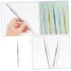 Frcolor Bamboo Eyelash Perm Stick Stainless Steel Eyelash Perm Assistant