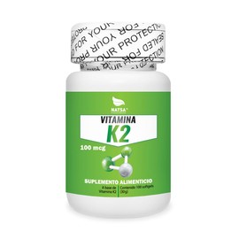 NATSA Vitamina K2 | 1 cápsula diaria | Calidad Premium | Ingredientes Puros