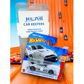 Hot Wheels LB-Silhouette Works GT Nissan 35GT-RR Ver.2 (Grey & Black) 8/10 Then and Now - 2024-242/250 (Short Card) - includes a KLAS Car Keeper Protector Case - HTC72