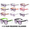 MFAZ Morefaz Ltd Damen Herren Lesebrille Sonnenbrille +1.5 +2.0 +3.0