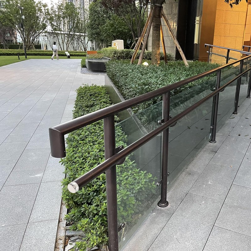 BESTonZON Post Glide Insert 2pcs Handrail End Cap Rail Support