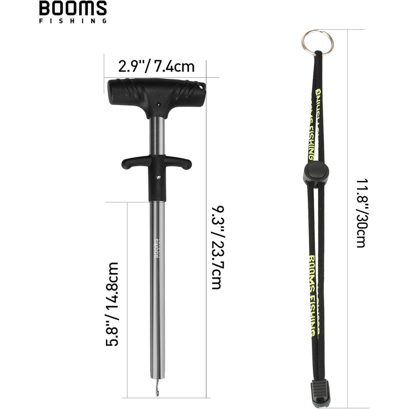 Booms Fishing R02 Hook Remover Squeeze-Out Fish Hook Tools
