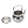 Stainless Steel Teapot with Removable Filter Metal Tea Kettle Coffee