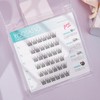 YOOTASIO False Eyelashes, No Glue Required, 1 Second Eyelashes, Partial