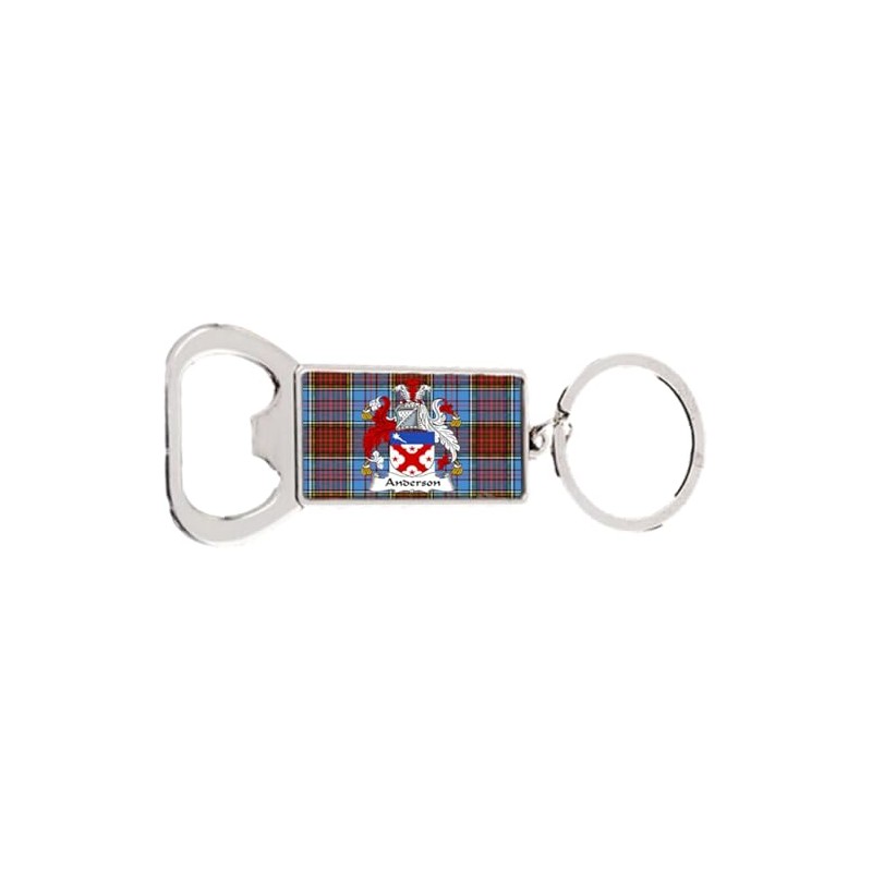 Scotland Scottish Anderson Coat of Arms Clan Rectangle Bottle Opener