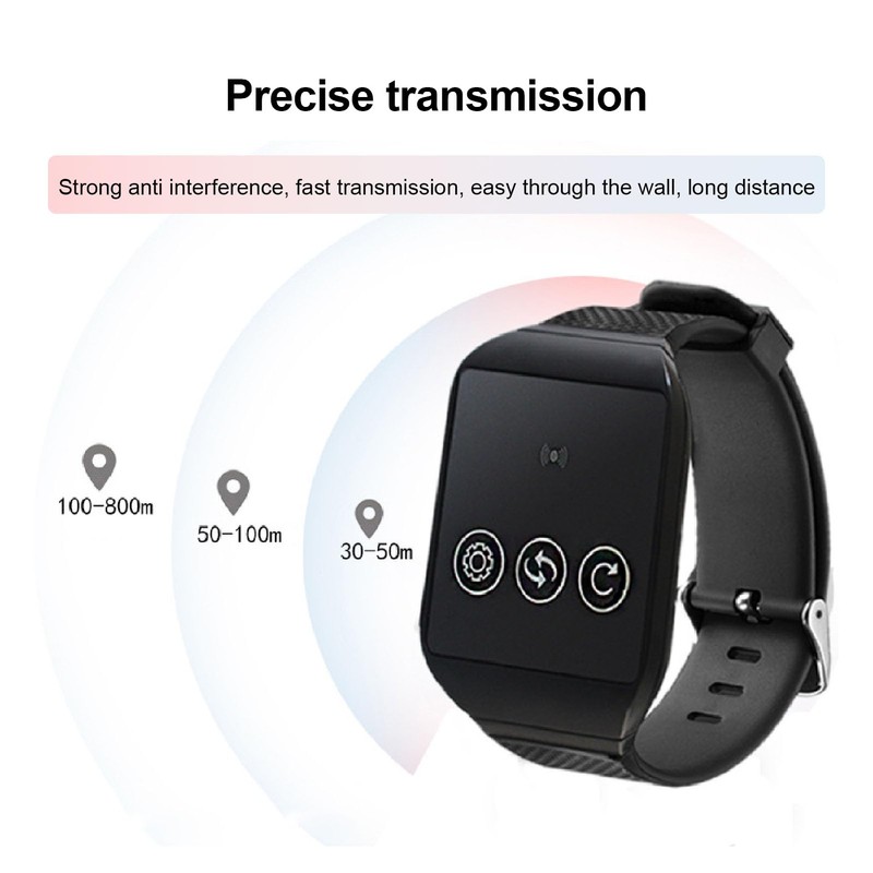 Cordless Calling System, 4 Watch Receivers 1 Transmitter, Cordless Caregiver