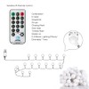 Fairy Lights Plug in 120 LEDs, 15M/49ft Globe String Lights,