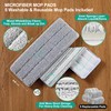 JOYMOOP Mop and Bucket with Wringer Set, White Flat Squeeze