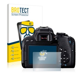 BROTECT Anti-Glare Protective Glass for Canon EOS 800D Protective Film Tempered Glass Matt [Extremely Scratch-Resistant 9H, Anti-Reflection, Anti-Fingerprint]