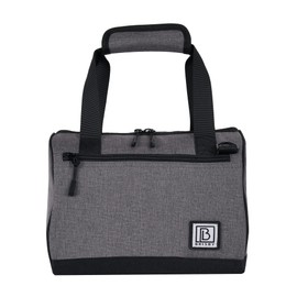 Brisby Cool Bag - 10 L, Women's Lunch Bag, Four Layer Insulated Cooler Bag with Cooling Elements, Versatile Lunch Bag in Dark Grey