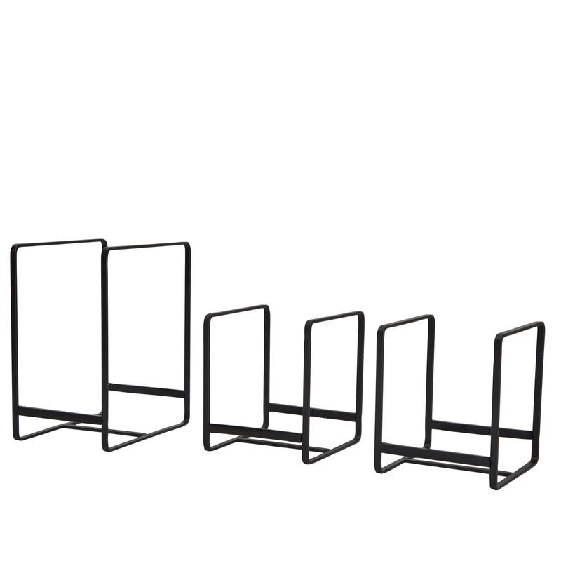 3 Piece Plate Organizer for Kitchen Cabinet, Shelf, 2 Sizes