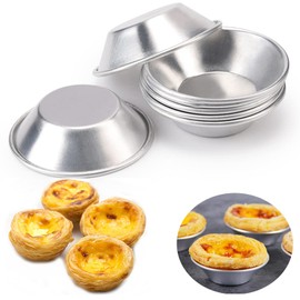 25 Pack -Egg Tart Mold, Mini Pie Muffin Cupcake Pans Egg Tart Bakeware Non-Stick Baking Cups