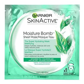 Garnier SkinActive Moisture Bomb The Super Hydrating Mattifying Sheet Mask,