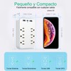 Multicontacto de Pared, Protector de Sobretensión de Pared con Extensor