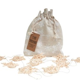 Star Garland DIY Basketry Kit | Arts & Crafts, Gifts for Women, Children