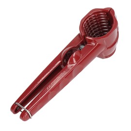 Abridor de Nueces, Abridor de Nueces, Herramienta de Cascanueces, Abridor de Nueces en Forma de Copa Roja Multifunción de Aluminio para Semillas de Melón de Castañas Y Nueces