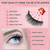 Magnetische Wimpern, 3D Falsche Wimpern, Magnet Fake Lashes ohne Eyeliner,