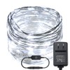 RUICHEN Dimmable Fairy Lights Plug in, 33 Ft 100 LED