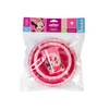 Lulabi Minnie Cosmo 3-teiliges Set für Jungen, Polypropylene, Pink, Verziert