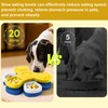 SAVOSWEET Dreischichtiger Rutschfester Slow Feeder Hundenapf – Interaktives Intelligenzspielzeug für