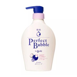 Shiseido Senka Perfect Bubble for Body Sweet Floral 500ml Free Shipping USA Sell