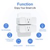 Smart Plug, 4 Pack Milfra 2.4GHz WiFi Smart Plug Smart