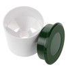 Kisangel 1 Set Golf Hole Cup Cover Plastic Golf Green