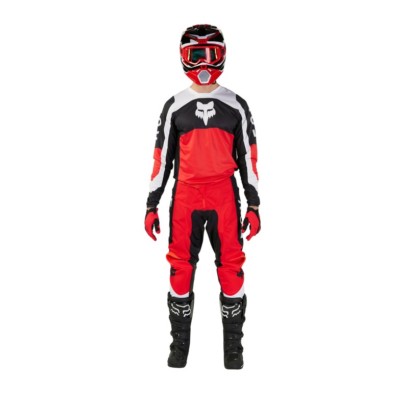 Fox Racing 180 NITRO MOTOCROSS JERSEY, FLUORESCENT RED, Medium