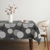 Martina Home Tablecloth Oilcloth Lens Black 200 x 140 cm