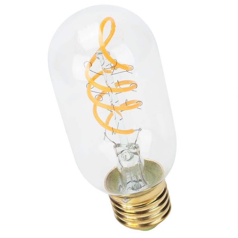 LED Bulb Double Spiral Antique Flexible Filament Retro Decoration E27