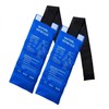 Icing attachable sleeve, hot and cold compress, poultice pack, strap band Hot and cold softgel-strap 2ea
