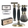 FREED Luxury Shaving Set for Men - Double Edge Safety