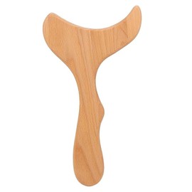 AIMALL Beech Wood Gua Sha Massage Tool, 11.81 Inch Meridian Dredging Gua Sha Board, Muscle Relaxation Stick, Full Body Wooden Massager