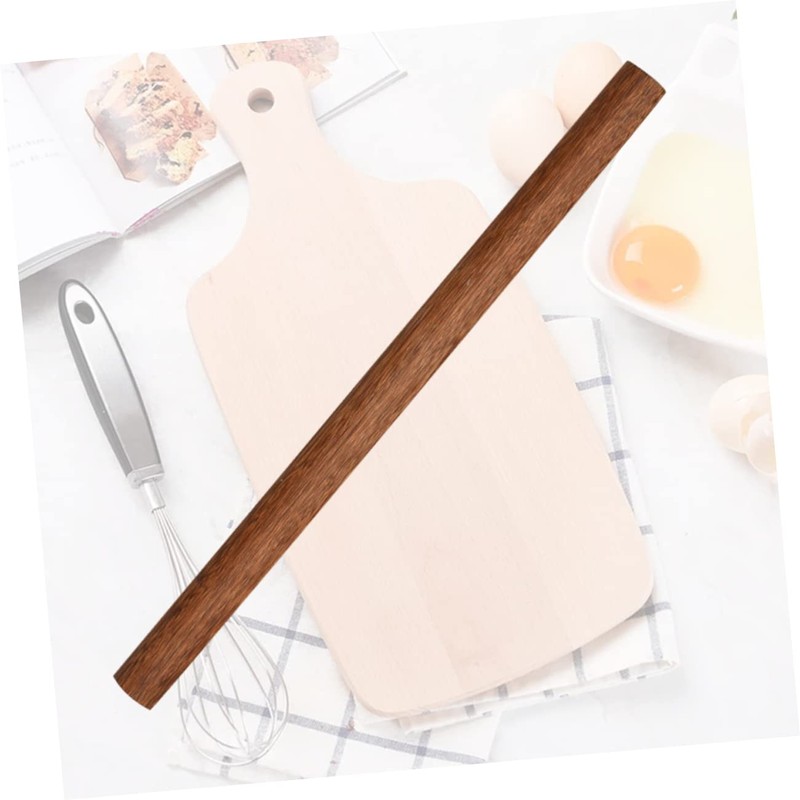 Ipetboom Head Wooden Rolling Pin Non Stick Dough Roller for