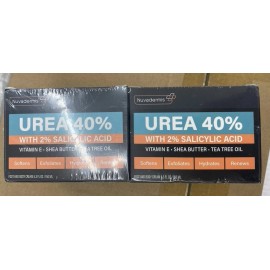 Nuvadermis 2 New Nuvadermis Urea 40  2 % Salicylic Acid  Foot Cream SEALED date exp 09/2027