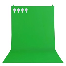 XIAQICA Grün Fotohintergründe 2 x 3 M / 6,56 x 9,84 FT Fotohintergrund Grün Stoff Foto Hintergrund Greenscreen Faltbare Fotografie Waschbarer Polyester Grüner Stoff für YouTube Studiohintergrund