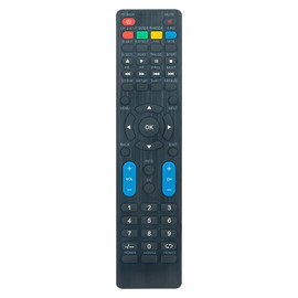 Replacement Remote Control Fit for Atyme 4K LED TV 650PM7UD 650PM9HD 650AM7UD ES-600PRO 500AX7UD 550PM8HD 500AM7UD 650GM7UD 320GM5HD 320AM5DVD 395AM7HD 400PM7HD 550PM7UD 500PM7HD 500PM7UD 320AM5HD