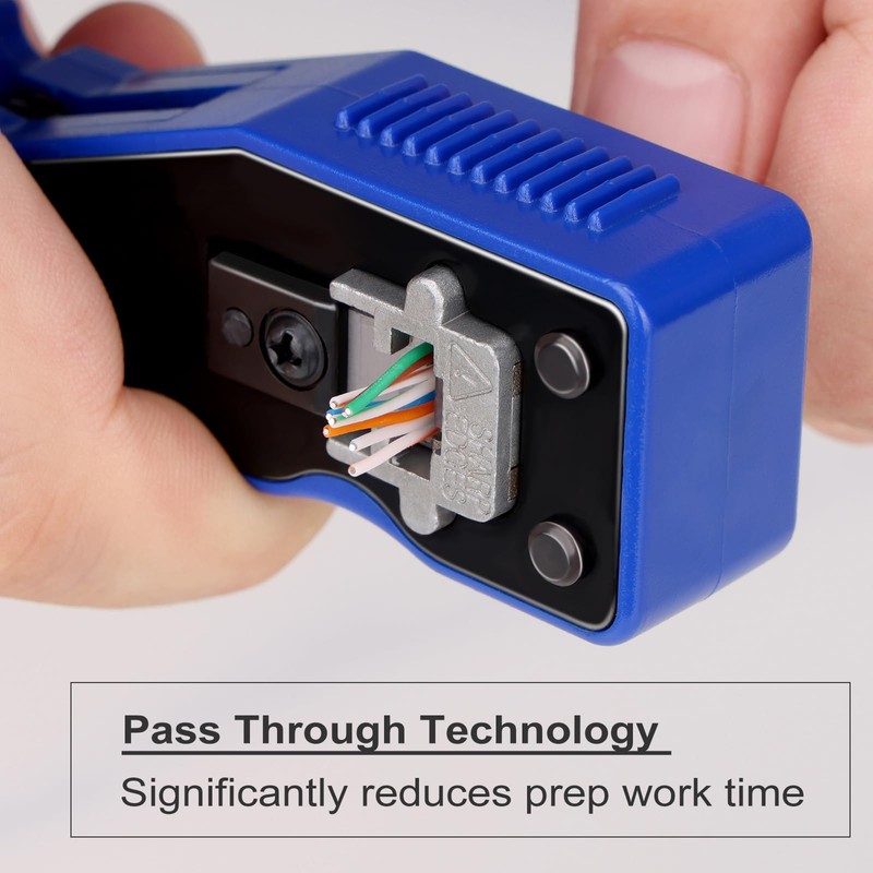 Brileine RJ45 Crimping Tool Set Cat5e Cat6 Crimping Tool Set