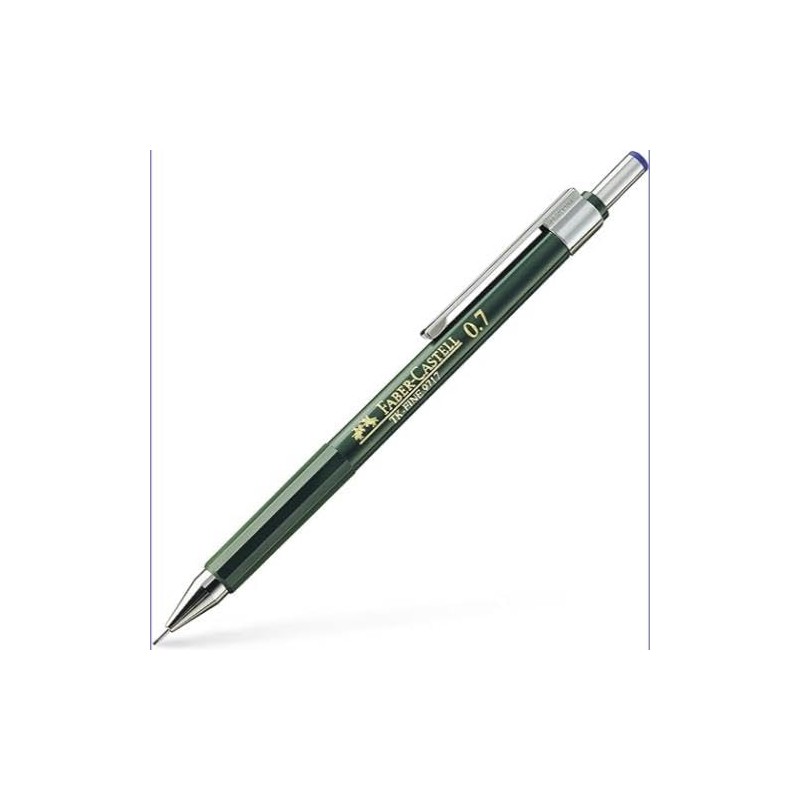 Faber-Castell CF10 PORTAMINE TK FINE 0 7 VERDE - Lápiz