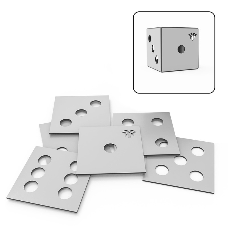 YESWELDER Welding Practice Kit, 6 Pcs Welding Coupons, Welding Plate