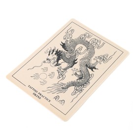 Dragon Design Tattoo Practice Skin 8" x 6" (Pack of 5)