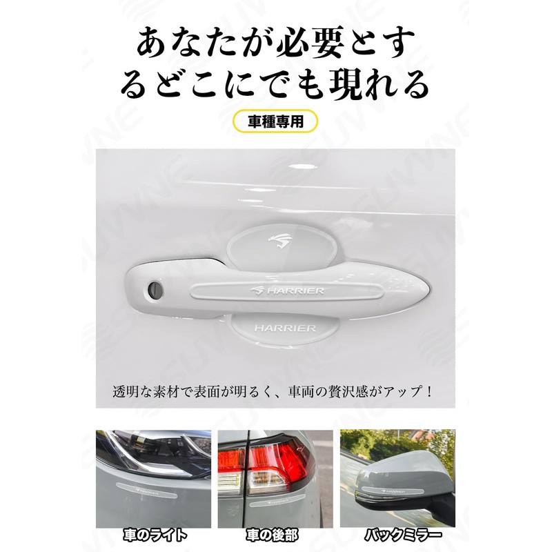 SUVVNE Door Handle Protector, For Car Use, Door Handle Protection,