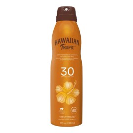 Protector Solar Hawaiian Tropic Carrot Oil SPF 30 Spray 180ml – Bronceado Radiante y Protección