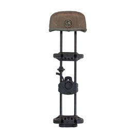 G5 Outdoors Head-Loc Air Quiet Low-Profile 4-Arrow Archery Quiver with Exo-Flex Hood for Bow Hunting and Target Practicing | Head-Loc Rubber Compression Technology, Brown