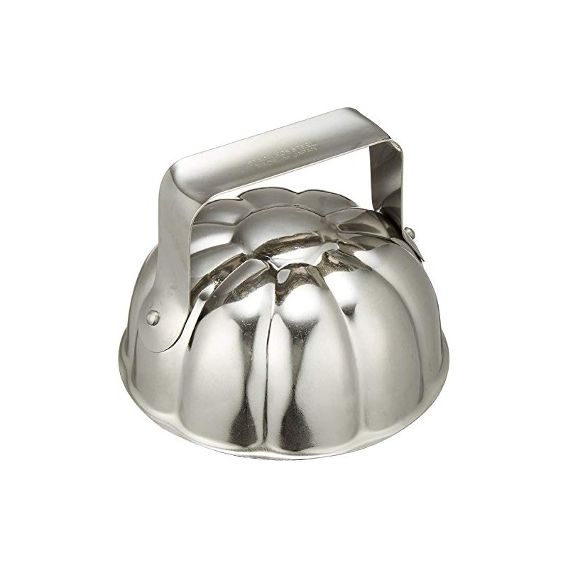 Kanda Kan 058008 Rice Mold, Stainless Steel, Made in Japan,